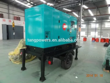 Emergency Power Diesel Trailer Genset