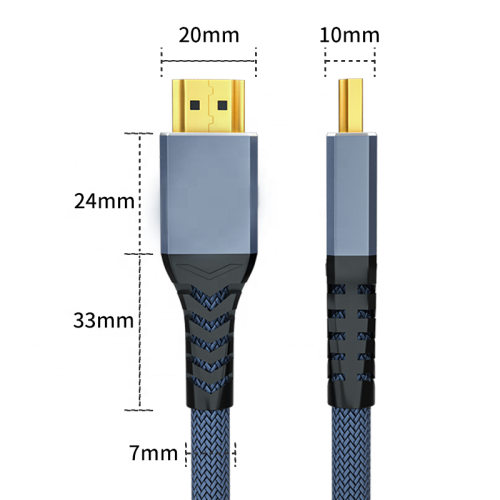 China Good View Ultra High Speed 8K HDMI Cable Factory