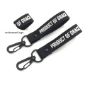 Καουτσούκ Keychain Μάρκα Soft Silicone Wristband Keychain