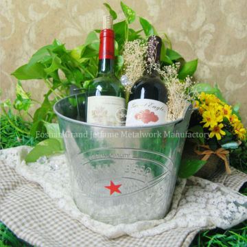 wholesale beer bucket party tub metal beer ice bucket