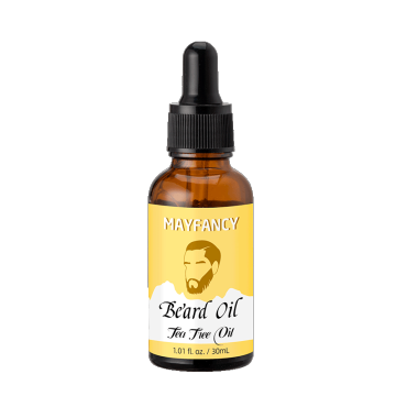 beard oil with tea tree oil for moisturizing