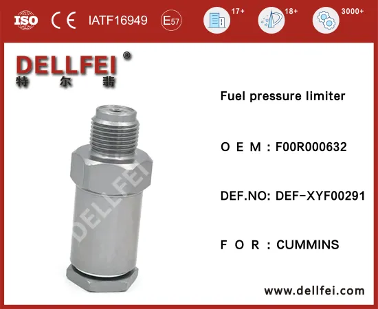 New Fuel Rail Pressure Relief Limiter Valve F00R000632