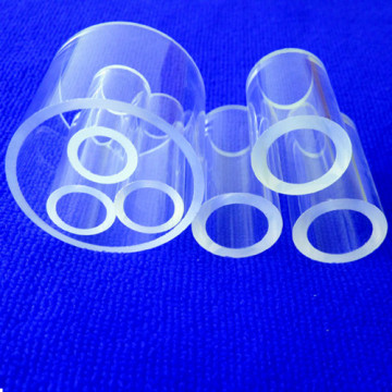 Fire Polishing Clear Fused Quartz Tube by Your Demand Sizes, Transparent Quartz Tube for Solar Power