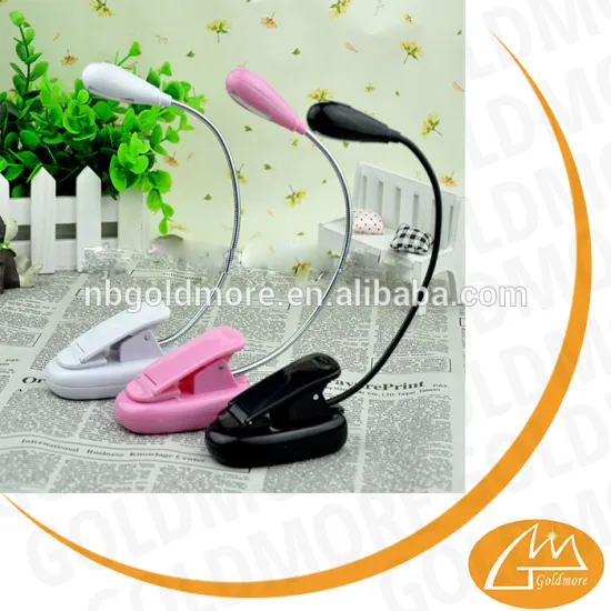 Strong R&D manufacturer professional customized services electronics mini clip 2 led book light