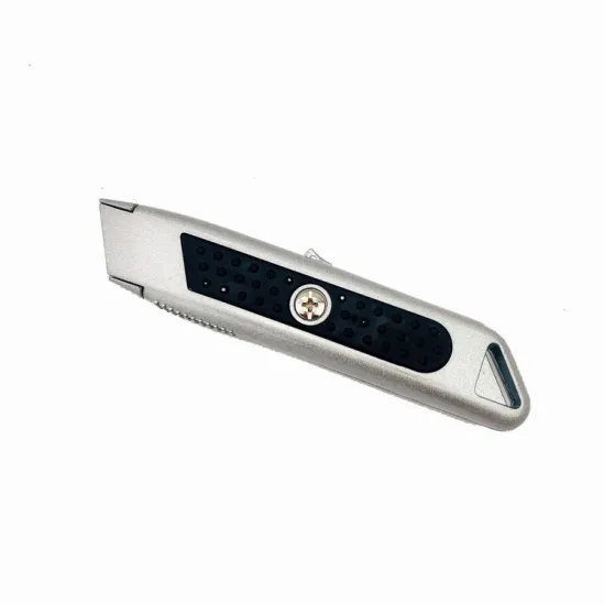 Customizable Self-Retractable Steel Safety Cutter Utility Knife for Industrial Use