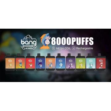 Bang King 8000 Puffs Disposable E-cigarette Wholesale Price