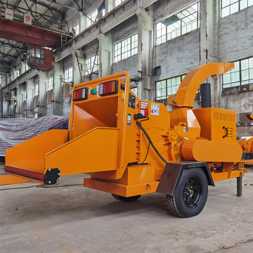 Hot Sale Self-Powered Diesel Wood Chipper Machine with Hydraulic Feeding - Mobile Wood Chipper Shredder