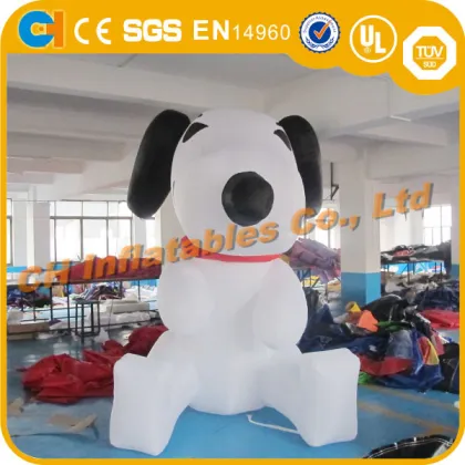 Customized Inflatable Dog Cartoon, Inflatable Snoopy mascot, Inflatable advertising cartoon