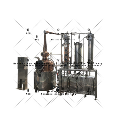 Dispositif de distillation à l'éthyle de haute pureté - Prix de distillateur d'alcool 100L de 100L
