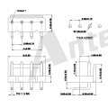 Connettore wafer da 5,08 mm 90 ° Serie AW5083R-XP