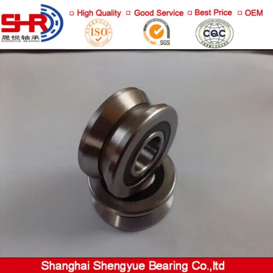 V groove bearing LV20/8ZZ roller bearing track