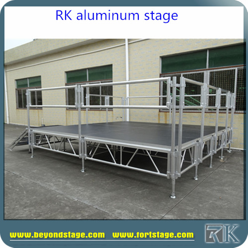 Cheap Portable Stage Truss Adjustable Outdoor Stage Party Wedding Stage Mobile Concert Event Stage Foldable Road Show Stage Collapsible Stage Aluminum Stage Choral Stage Show Stage Exhibition Stage Steel Stage 9