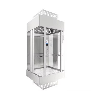 Modern Glass Commercial Panoramic Luxury Elevator for Villa Use