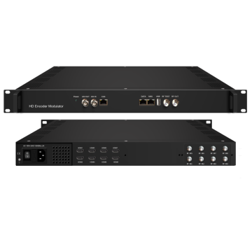 Yantai Yatai 3536S: 24 قناة HD Encoder Modulator مع مخرجات ASI و RF