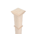 Pos Oak Tangga Hiasan Bergaya Newel