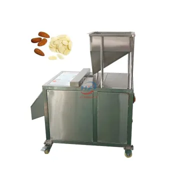 Multifunctional Cashew Nut Slicer Machine - Industrial Peanut Almond Slicing Equipment