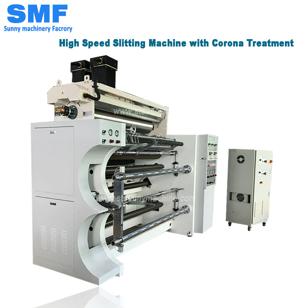 Slitting Machine With Corona 06