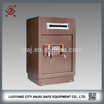 office security smart front slot opening digitial depository safe