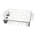 Grille de cuisson en acier inoxydable et outil à cornet de poivre