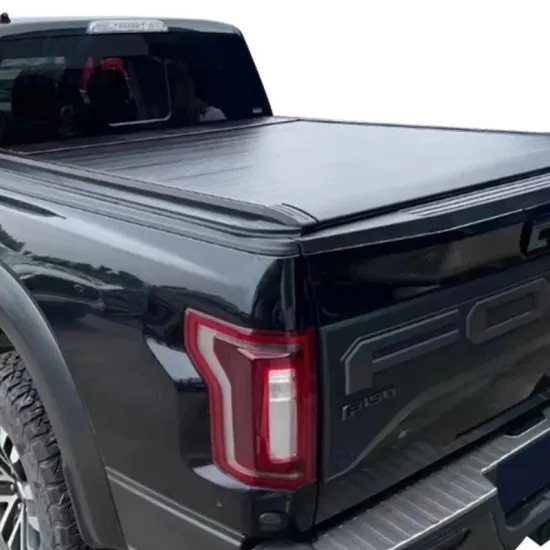 High Quality Hard Aluminum Roll-Up Bed Tonneau Cover for 4x4 Pickup Trucks