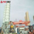 Mini concrete mixer capacity batching plant cement silo