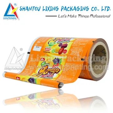 Candy automatic packaging film