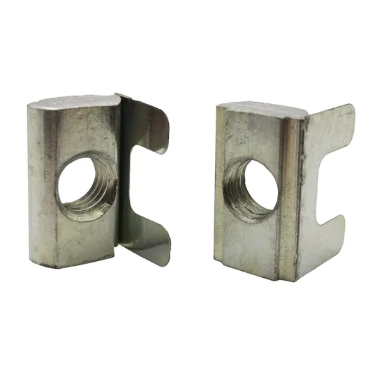Aluminum Profiles Accessories: M4/M5/M6/M8 Shrapnel Nut T-Slot Elastic Slide Nut