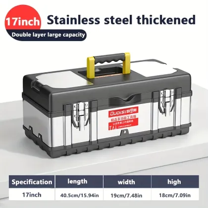 1PC black hardware tool box