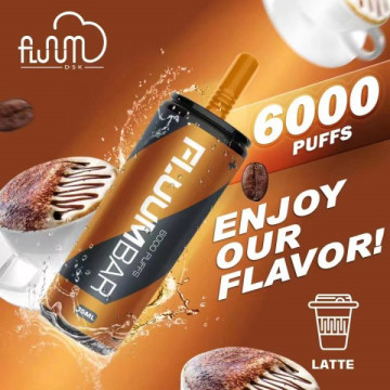 최고의 Saling Fluum Bar 6000 퍼프 일회용 vape