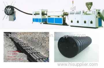 Pe Carbon Spiral Reinforcing Pipe Extrusion Line 