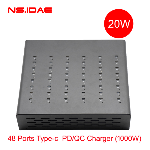48 Ports USB Charging Station with PD Technology