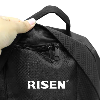 Black outdoor fashion sports waterproof backpack