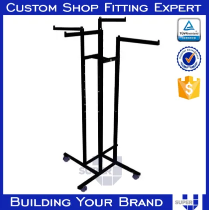 exhibition rack accessories display stands garment rack with hooks