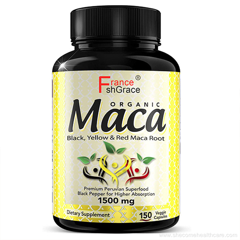maca extract supplement Assists with Stress maca capsules