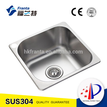 Model 18110 small size single bowl topmount stainless steel sink