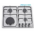 China 4 Burners Gas And Electric Cooktops Supplier