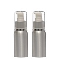 Cosmetic Lotion Pump Bottle Aluminum Custom Printing