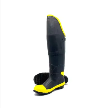 High Quality Safety Gumboots: Rubber Rain Boots Waterproof Anti-Slip Steel Toe for Work & Outdoor Activities