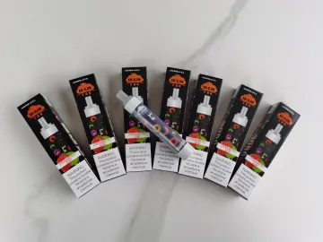 Disposable 6ml E Liquid LED Light Vape Pen