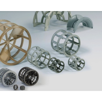 Plastic power packings for process engineering