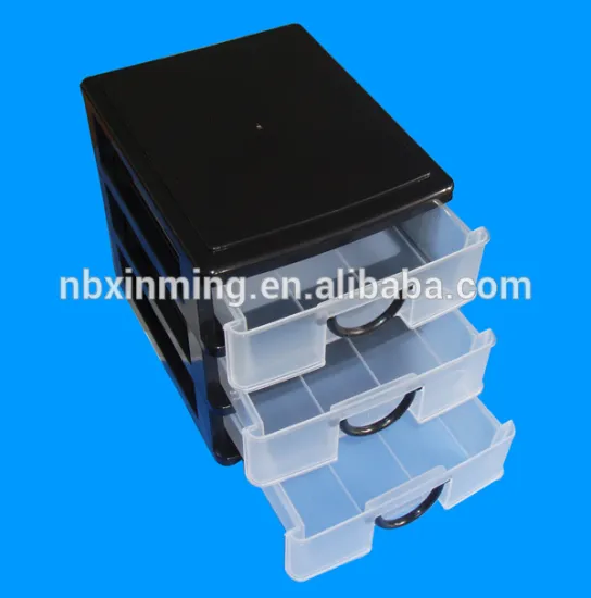 Wholesale 3 Layer Plastic Drawer Storage Box