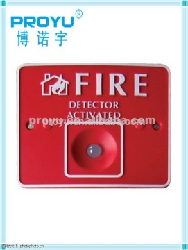 2-wire Remote LED Red Color Fire Detector Used with fire alarm system