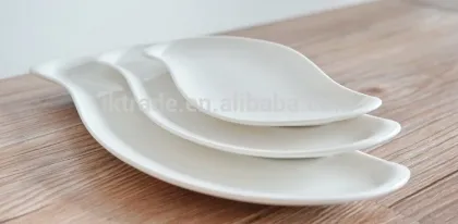 Hotel western-style food tableware creative porcelain dessert plate