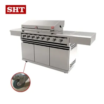 Fashion Design Outdoor Kitchen High Standard BBQ Grill with Rack