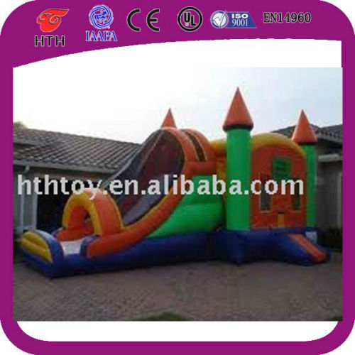 Classic inflatable castle with slide