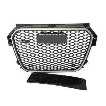 RS1 A1 Grille Front Black Bumper Grill for Audi A1/S1 2011-2015 Body Kit