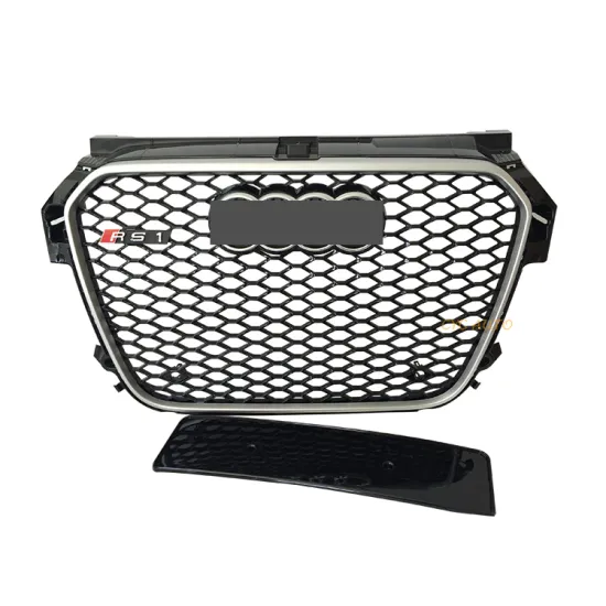 RS1 A1 Grille Front Black Bumper Grill for Audi A1/S1 2011-2015 Body Kit