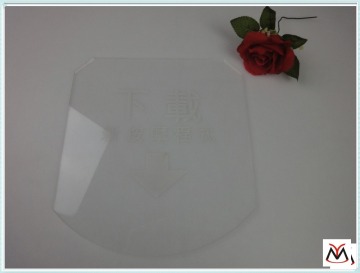 wholesale Custom Clear Acrylic sign indicator YM15091506