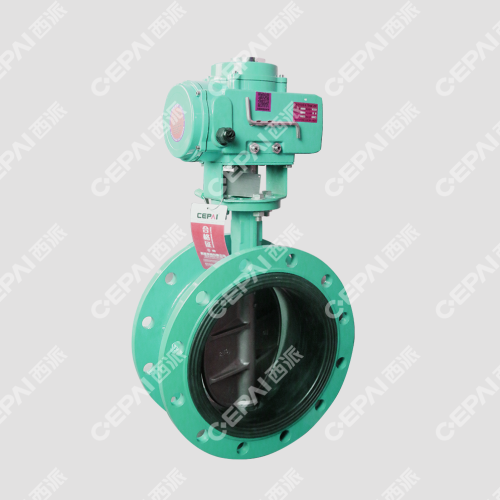 High Safety Electric Rubber Lined Butterfly Valve