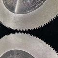 250mm Electroplated Cutting Blade HSS Body with TiN Coating for Automotive Rubber Sealing Strip Cutting